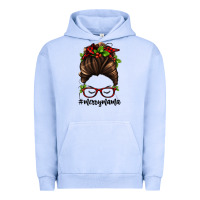 Pigment Grape Ice christmas merry mama Urban Hoodie - Jasminsmagicworld