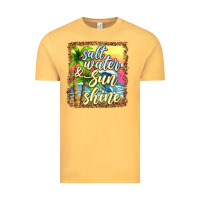 Vintage Mustard salt water and sunshine Vintage Tee - texasbilliewilder