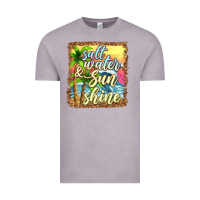 Vintage Zinc salt water and sunshine Vintage Tee - texasbilliewilder