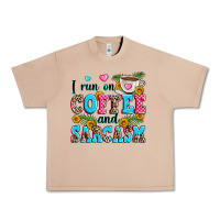 Burro i run on coffee and sarcasm Urban Heavy Tee - Zillion Design Studio