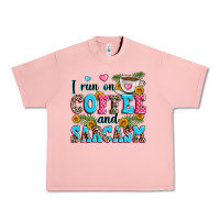 Salmon i run on coffee and sarcasm Urban Heavy Tee - Zillion Design Studio