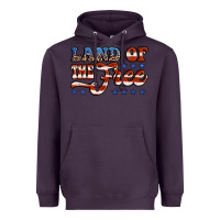 Plum land of the free america Heavyweight Hoodie - Jasminsmagicworld