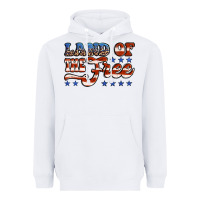 White land of the free america Heavyweight Hoodie - Jasminsmagicworld