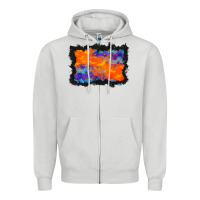 Dove Grey halloween bat background Zipper Hoodie - BundleAndBundleShop