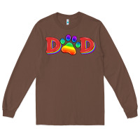 Chestnut lgbtq dad and paw Long Sleeve Tee - HRA Design Shop