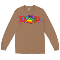 Toasted Coconut lgbtq dad and paw Long Sleeve Tee - HRA Design Shop