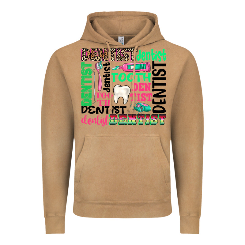 Dentist Tooth Vintage Hoodie by texasbilliewilder | Teevron