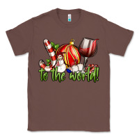 Chestnut joy to the world christmas wine Classic Tee - FaDigitalArtStudio