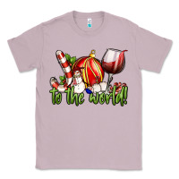 Lilac joy to the world christmas wine Classic Tee - FaDigitalArtStudio