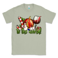 Matcha joy to the world christmas wine Classic Tee - FaDigitalArtStudio