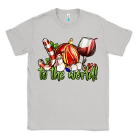 Moon Dust joy to the world christmas wine Classic Tee - FaDigitalArtStudio