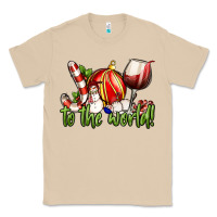 Mushroom joy to the world christmas wine Classic Tee - FaDigitalArtStudio