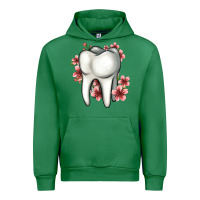 Emerald floral tooth Urban Hoodie - Jasminsmagicworld