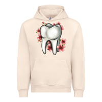 Sandshell floral tooth Urban Hoodie - Jasminsmagicworld