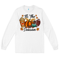 White tis the season Long Sleeve Tee - RacoonDesign