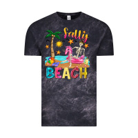 Cloud Black salty beach Vintage Tee - texasbilliewilder