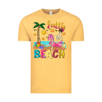 Vintage Mustard salty beach Vintage Tee - texasbilliewilder