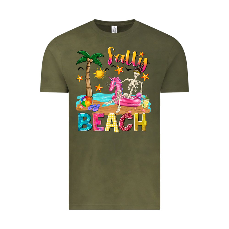 Salty Beach Vintage Tee by texasbilliewilder | Teevron