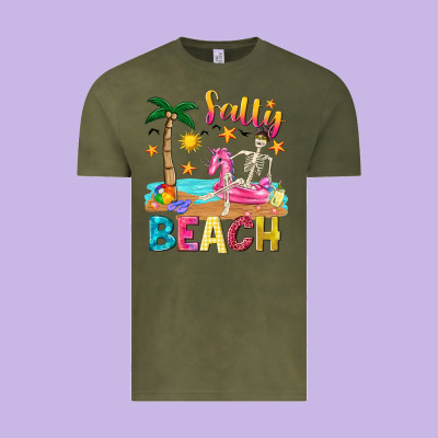 Salty Beach Vintage Tee Designed By Texasbilliewilder