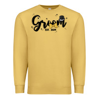 Antique Gold groom Premium Sweatshirt - MaliasSmallBusiness