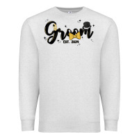 Oatmeal Heather groom Premium Sweatshirt - MaliasSmallBusiness