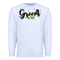 White groom Premium Sweatshirt - MaliasSmallBusiness