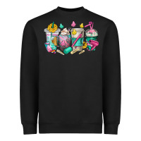 Black hairstylist coffee cups Heavyweight Sweatshirt - texasbilliewilder
