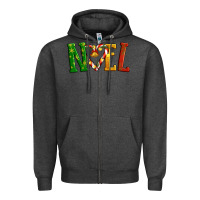 Charcoal Heather Noel Zipper Hoodie - Artiststas