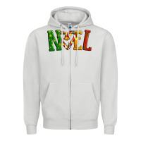 Dove Grey Noel Zipper Hoodie - Artiststas
