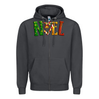Smoke Noel Zipper Hoodie - Artiststas