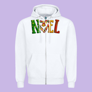 Noel Zipper Hoodie Designed By Artiststas
