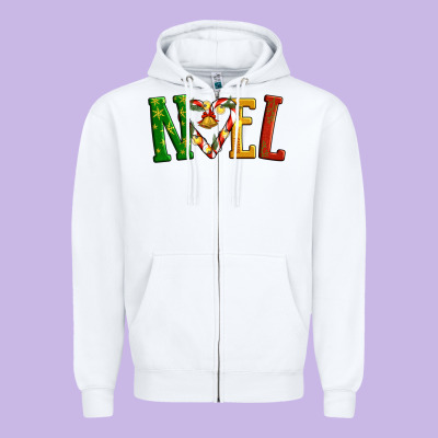 Noel Zipper Hoodie Designed By Artiststas