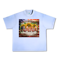 Grape Ice patriotic nana Urban Heavy Tee - BarkalooDesign