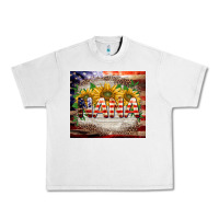 Lunar Rock patriotic nana Urban Heavy Tee - BarkalooDesign