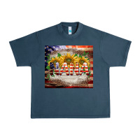Midnight Navy patriotic nana Urban Heavy Tee - BarkalooDesign