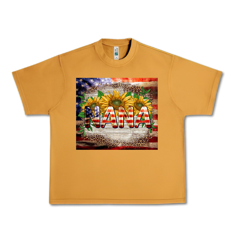 Patriotic Nana Urban Heavy Tee by BarkalooDesign | Teevron