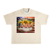 Sandshell patriotic nana Urban Heavy Tee - BarkalooDesign