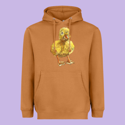 Baby Duck Heavyweight Hoodie Designed By Lillyallendesigns