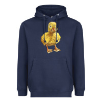 Navy Baby Duck Heavyweight Hoodie - LillyAllenDesigns