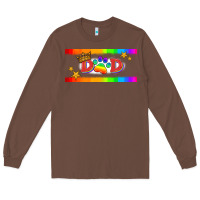 Chestnut lgbtq dad  libbey glass Long Sleeve Tee - HRA Design Shop