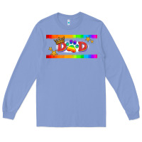 Colony Blue lgbtq dad  libbey glass Long Sleeve Tee - HRA Design Shop