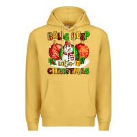 Antique Gold Balls Deep Into Christmas Premium Hoodie - MaliasSmallBusiness