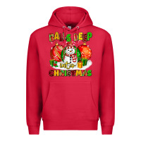 Cardinal Balls Deep Into Christmas Premium Hoodie - MaliasSmallBusiness