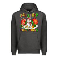 Charcoal Heather Balls Deep Into Christmas Premium Hoodie - MaliasSmallBusiness