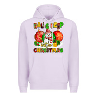 Lilac Balls Deep Into Christmas Premium Hoodie - MaliasSmallBusiness
