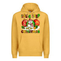 Mustard Balls Deep Into Christmas Premium Hoodie - MaliasSmallBusiness
