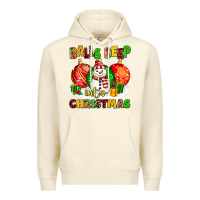 Sandshell Balls Deep Into Christmas Premium Hoodie - MaliasSmallBusiness
