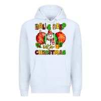 White Balls Deep Into Christmas Premium Hoodie - MaliasSmallBusiness