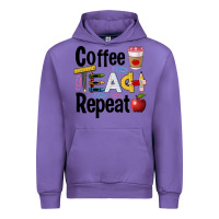 Tulip coffee teach repeat Urban Hoodie - BarkalooDesign