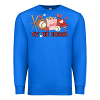 True Royal tis the season baseball Premium Sweatshirt - MaliasSmallBusiness
